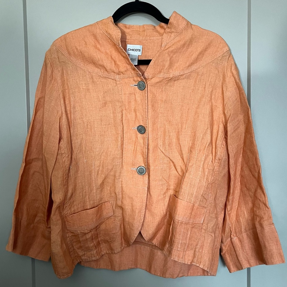 100% Linen Top/Jacket